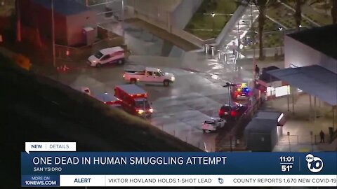 One dead in apparent human smuggling attempt