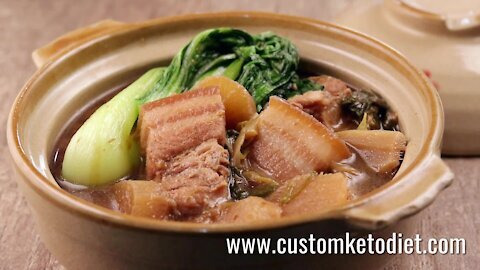 Keto Doenjang Braised Pork Belly Recipes