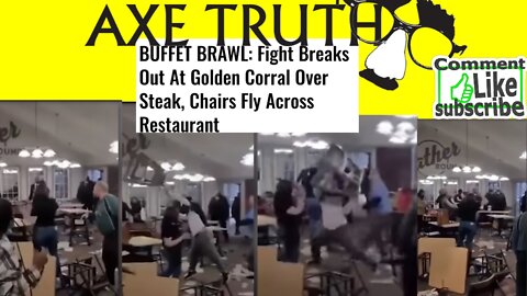 Golden Corral Buffet Brawl over a steak? LOL