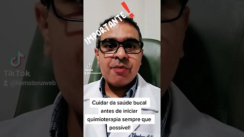 Saúde bucal e o seu papel no tratamento onco-hematológico! #hematologia