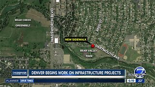 Denver begins work on infrastructure projects