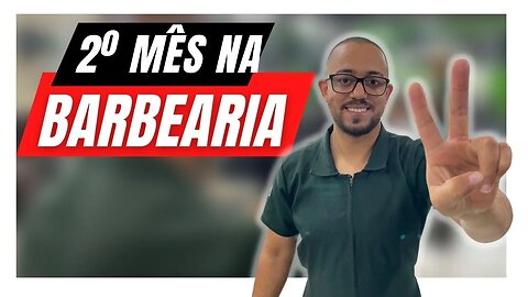 BARBEIRO INICIANTE - EXPERIÊNCIA DE 2 MESES NA BARBEARIA