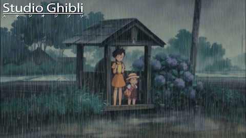 【スタジオジブリ】宮崎駿 美しい雨の音 Vol.2 ~ studio ghibli with rain sounds☔ for study/ sleep/ relax to【作業、勉強、睡眠用BGM】