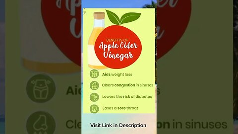 Benefits of drinking apple cider vinegar | Is there a benefit to taking apple cider vinegar #Shorts