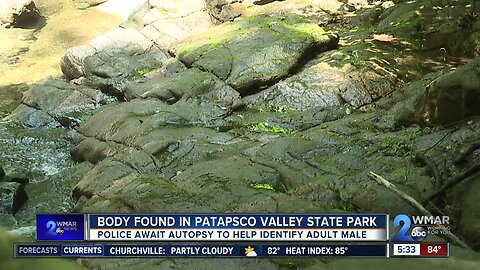 Police await autopsy to identify body of man found in Patapsco Valley State Park