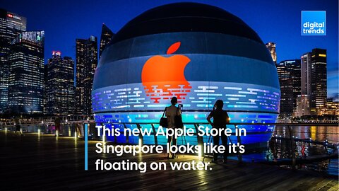 Floating Apple Store