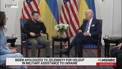 Biden Apologies To Zelensky For GOP Holding Up $61 Billion