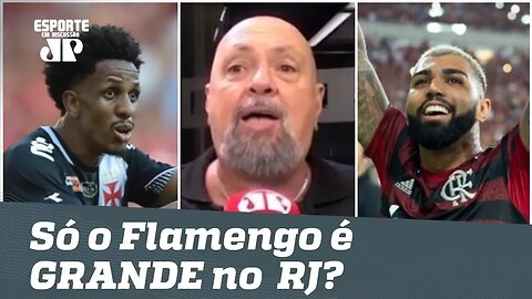 Só o Flamengo é GRANDE no RJ? Narrador DESABAFA e DÁ NO MEIO!