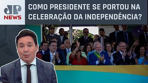 Claudio Dantas: “Lula e Alckmin pouco trocaram palavras no desfile do 7 de Setembro”