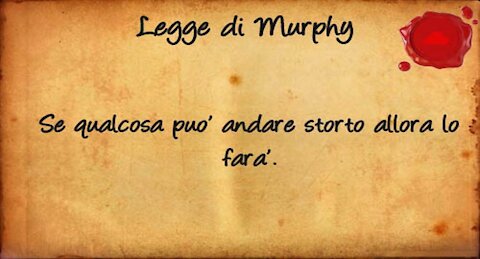 La legge di Murphy