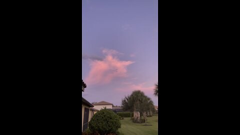 After Sunset Clouds. Filmed 9/23/22 in Estero, FL #4K #DolbyVision #HDR #Sunset￼