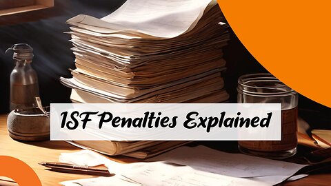 ISF Penalties Unveiled: The Price of Non-Compliance in International Trade