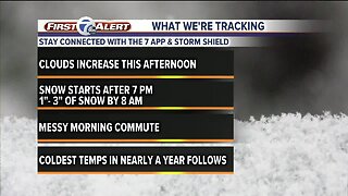 More snow on the way