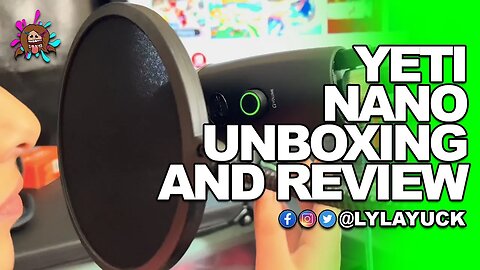 Yeti Nano Unboxing And Review