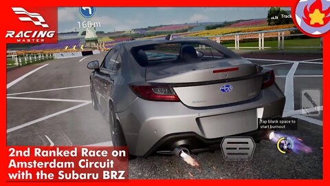 2nd Ranked Race on Amsterdam Circuit with the Subaru BRZ | Racing Master