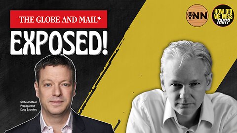 Canada's Globe and Mail EXPOSED over Assange Smears | @GetIndieNews