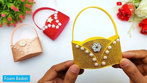 🎄DIY🎄 Foamy Purse🥰 Handmade Ornaments For Christmas Tree Decorations 🎄