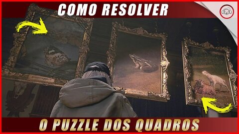 Resident Evil Sombras de Rose, Como resolver o puzzle dos quadros | Super Dica