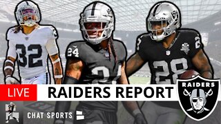 Raiders Rumors On Tyrann Mathieu, Josh Jacobs, Cam Newton, Chandler Jones + NFL Free Agent Targets