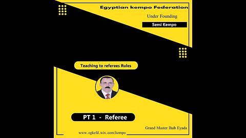 Teaching to referees Rules PT1