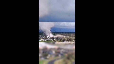 Tornado destroy buildings #tornado #bulidings #destroy