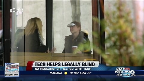 UA researcher helps bring sight to legally blind through eyewear technology