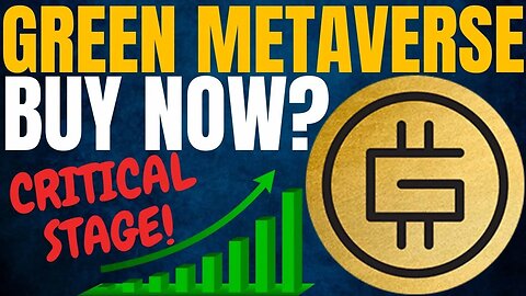 GMT COIN CRITICAL MOMENT! GREEN METAVERSE TOKEN PRICE PREDICTION! GMT CRYPTO PRICE FORECAST 2022!