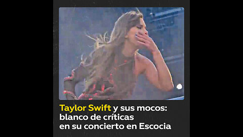 Taylor Swift criticada en las redes por gestos antihigiénicos