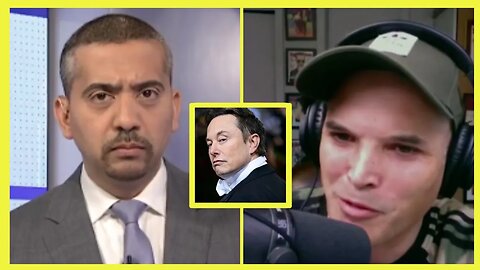 Matt Taibbi BATTLES Mehdi Hasan...Elon Musk SILENT (clip)