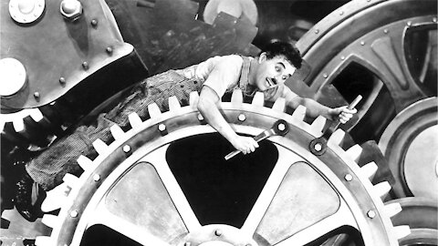 Charlie Chaplin_Factory Scene - Modern Times (1936)