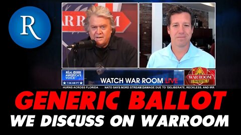 Steve Bannon and Mark Talk Generic Ballot and Midterm Issues on WAR ROOM - Bonus Poll on Dem Fascism