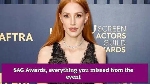 SAG Awards, everything you missed from the event