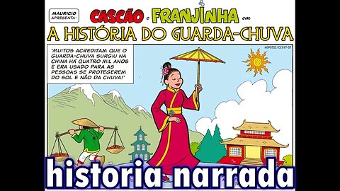 Cascão&Franjinha em-A história do guarda-chuva | Gibis do Rapha