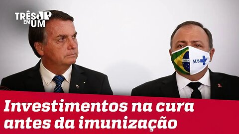 Bolsonaro defende que vacina é questão de saúde, não de justiça