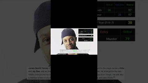 GEMATRIA - #JDilla Ritual Sacrifice? - Clip #20