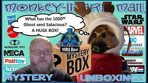 INSANE MYSTERY UNBOXING!! From @1000thGhost - MoNKeY-LiZaRD Mail