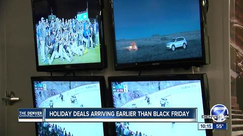 Black Friday store deals will start early to compete with giant online retailers