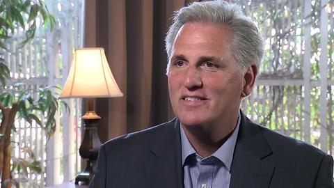 Tim Calahan 23ABC sits down with House Majority Leader Kevin McCarthy to discuss Healthcare, Water and Merle Haggard Post Office