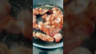 Bacon Sizzle ASMR #shorts