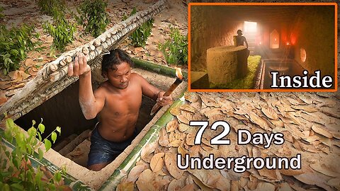 70 Days In Jungle _ Building Hidden House - Full Video