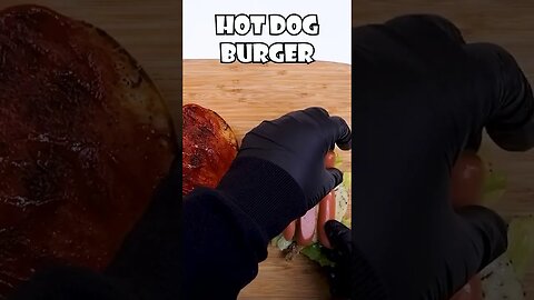 🍔🌭Best Hot Dog Burger Rezept 🥰 #shorts