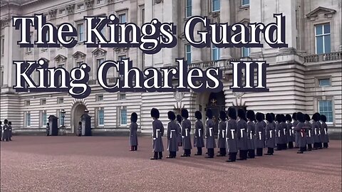 King Charles III - Kings Guard - King Charles III Makes A Visit to Buckingham Palace #kingcharles