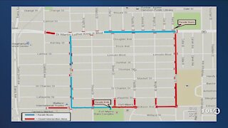 77th Annual Dunbar Easter Parade traffic route