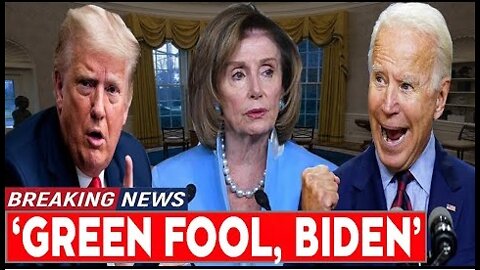 Watch Trump goes MEGAVIRAL with EPIC speech over Biden’s DIRTY ‘Green deal’…Pelosi SINKS