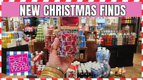 Bath & Body Works | New Christmas Finds in Store | Store Walk Thru | #bathandbodyworks #christmas