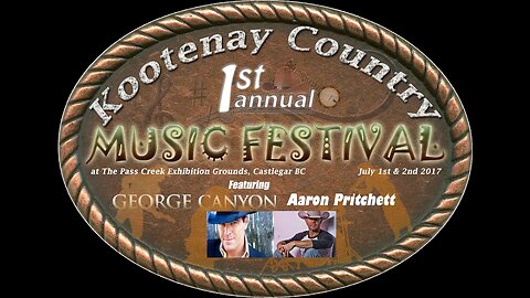 Kootenay Country Music Festival - 2017