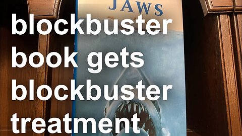 Jaws by Peter Benchley, the Suntup Artist Edition unboxing