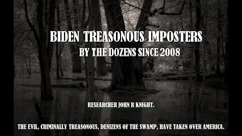 BIDEN. TREASONOUS IMPOSTERS.