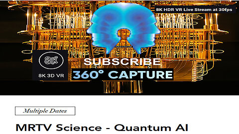 VBIC MRTV Science 3D/360/8K - Quantum AI Event 5