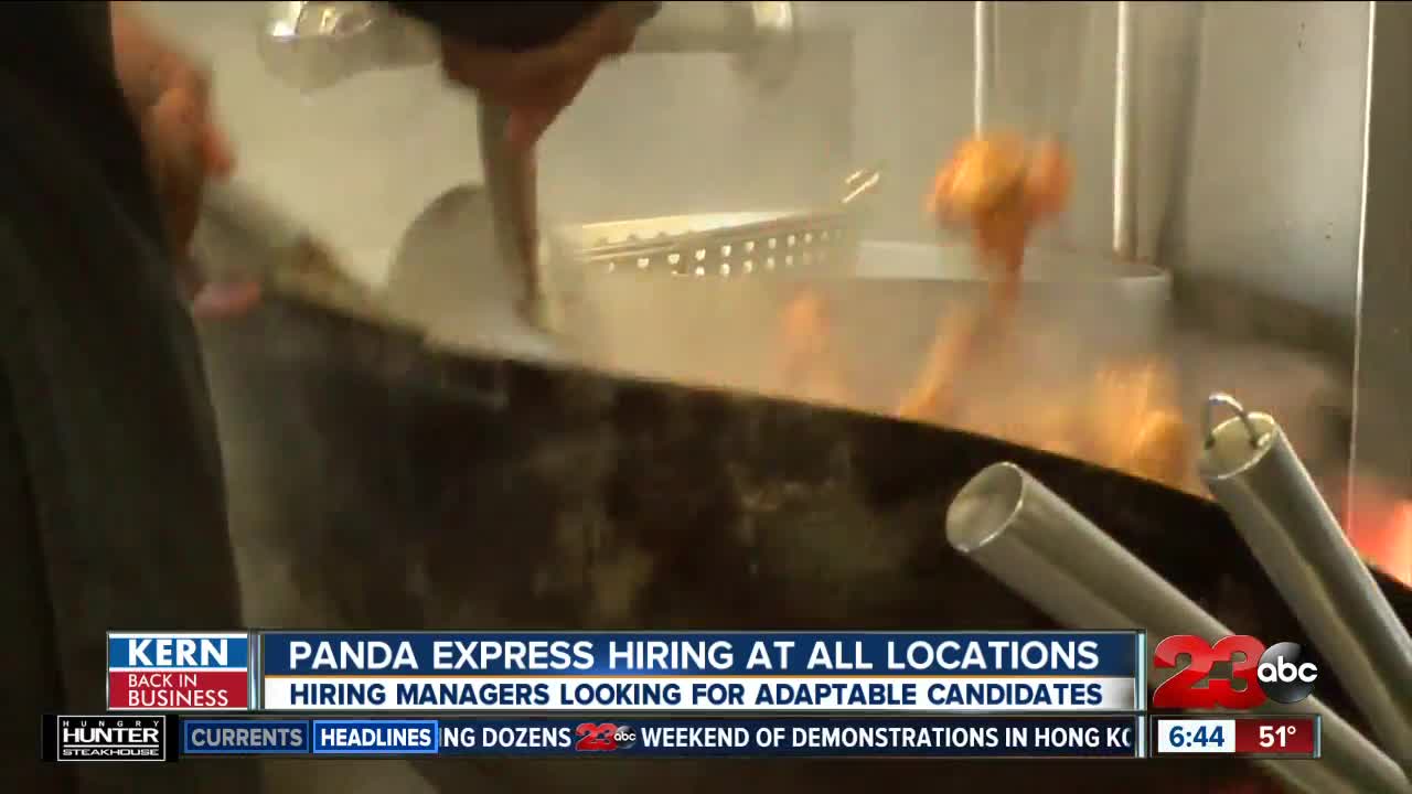 Kern Back in Business: Panda Express Hiring